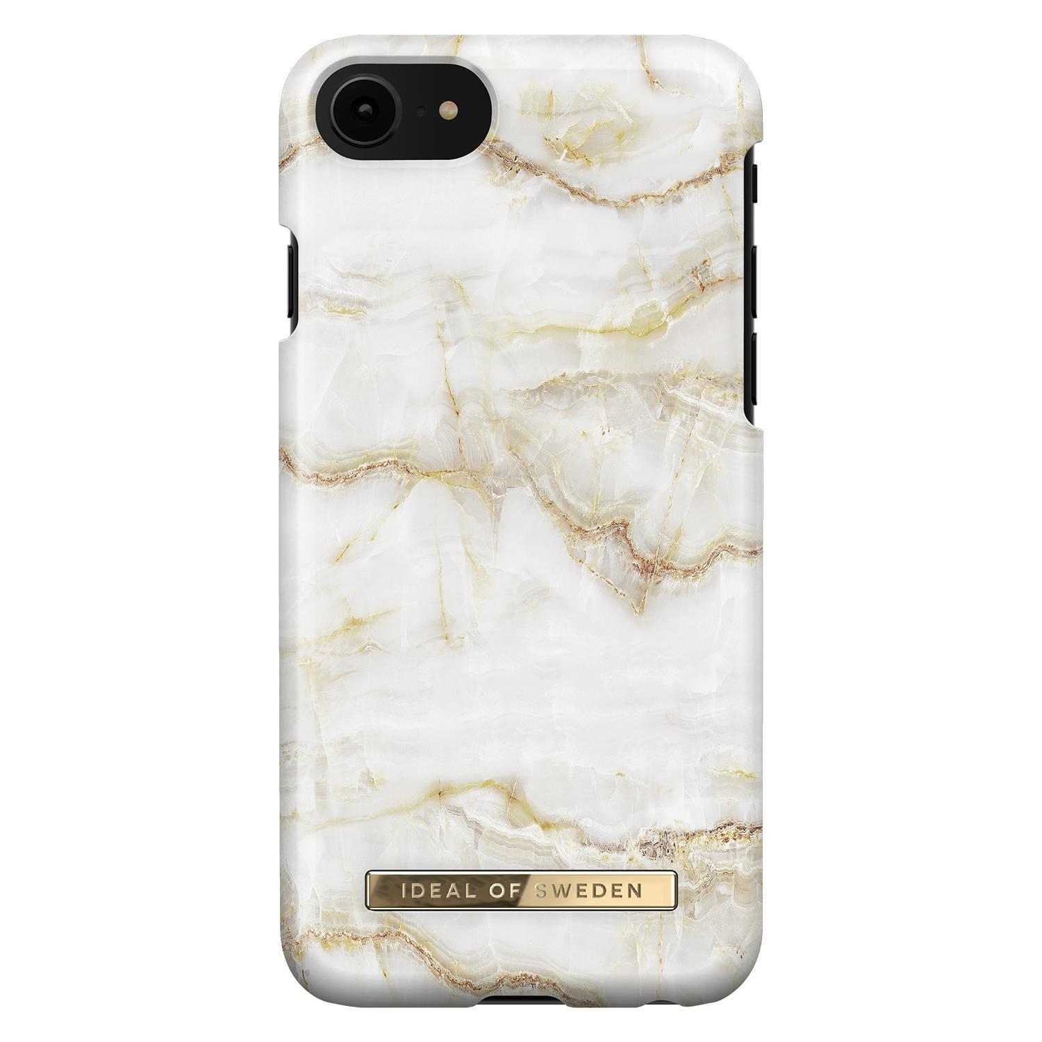 Fashion Case iPhone 7/8/SE Golden Pearl Marble