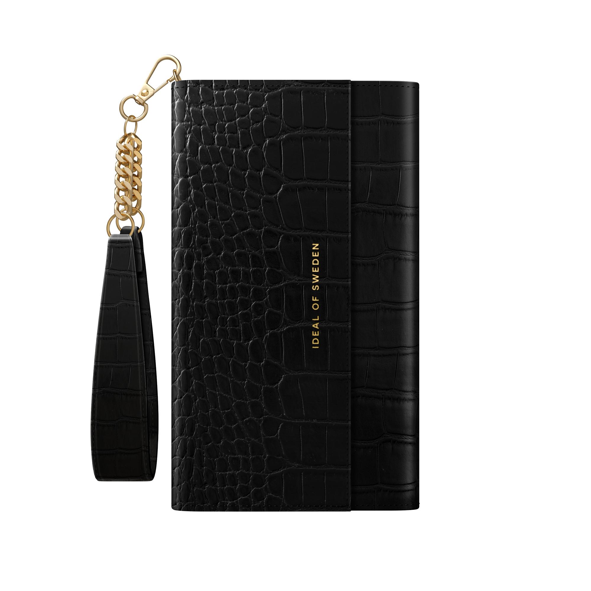 Signature Clutch iPhone X/XS Jet Black Croco