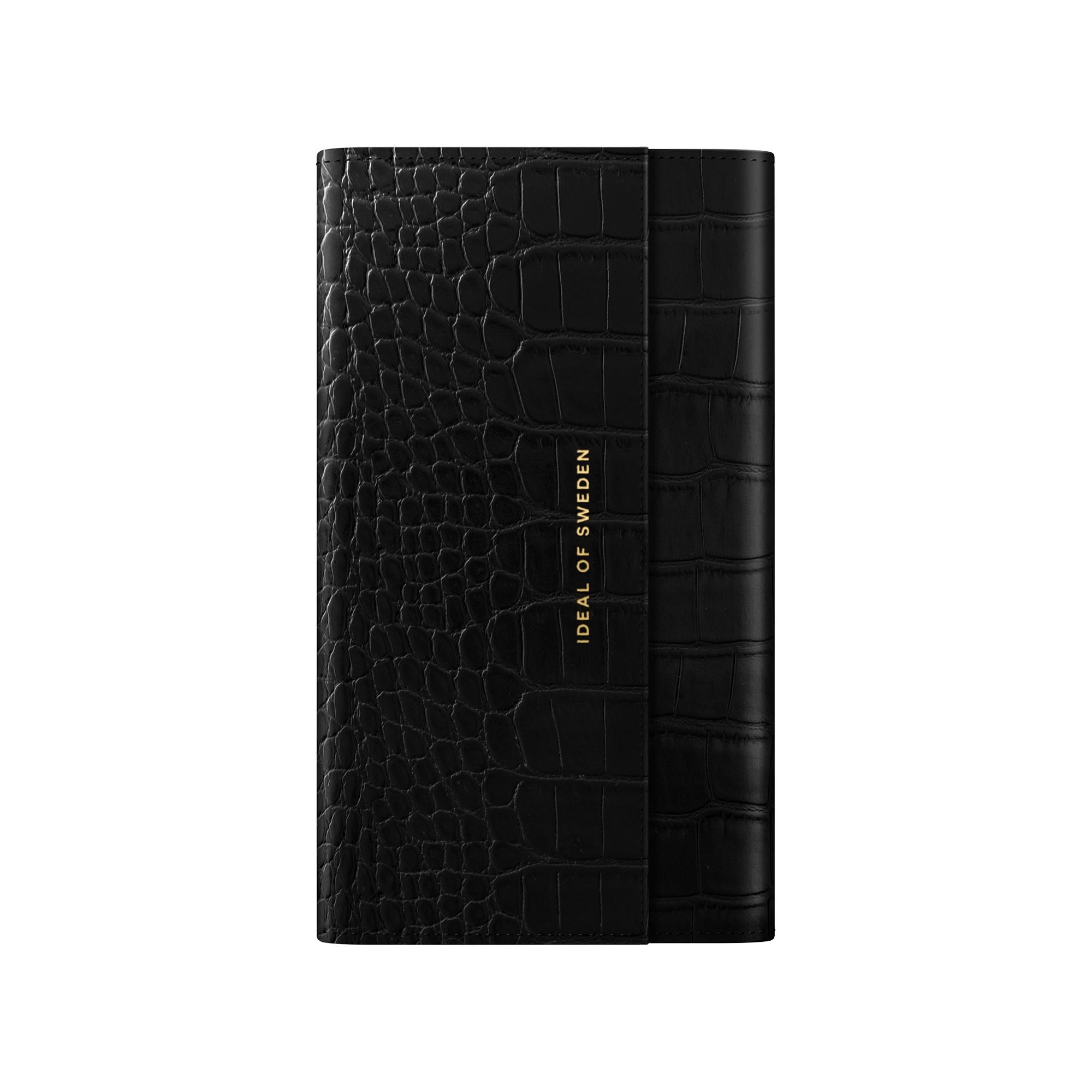 Signature Clutch iPhone X/XS Jet Black Croco