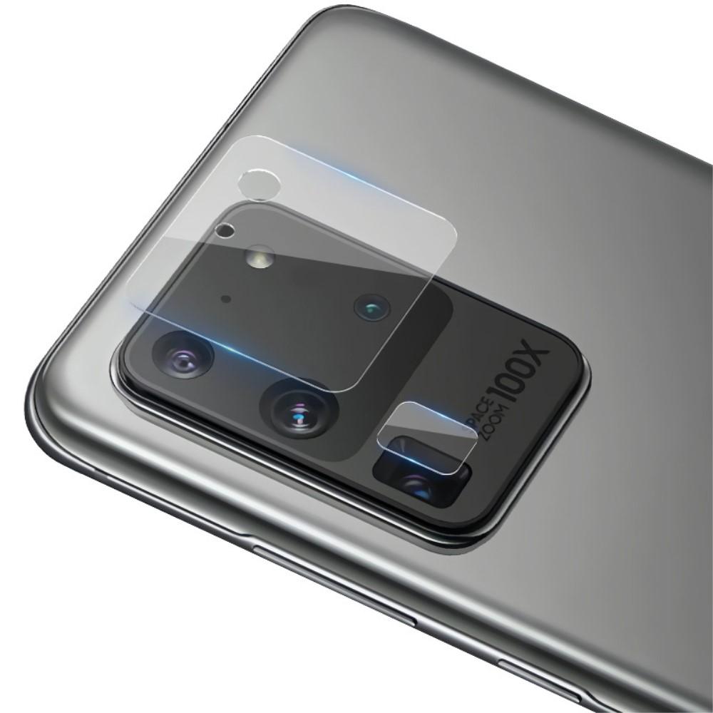 2-pack Gehard Glas Camera Protector Samsung Galaxy S20 Ultra