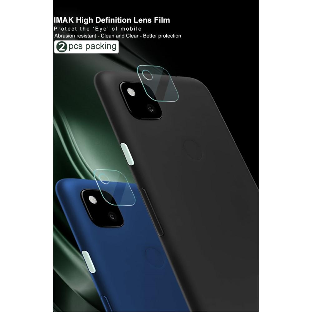 2-pack Gehard Glas Camera Protector Google Pixel 4a