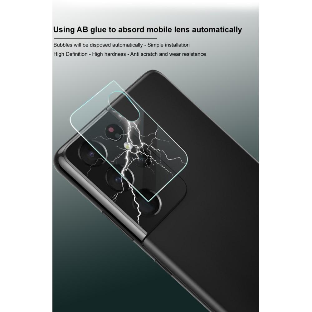 2-pack Gehard Glas Camera Protector Samsung Galaxy S21 Ultra