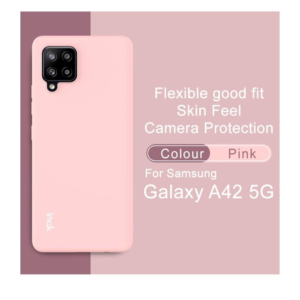 Frosted TPU Samsung Galaxy A42 Zwart