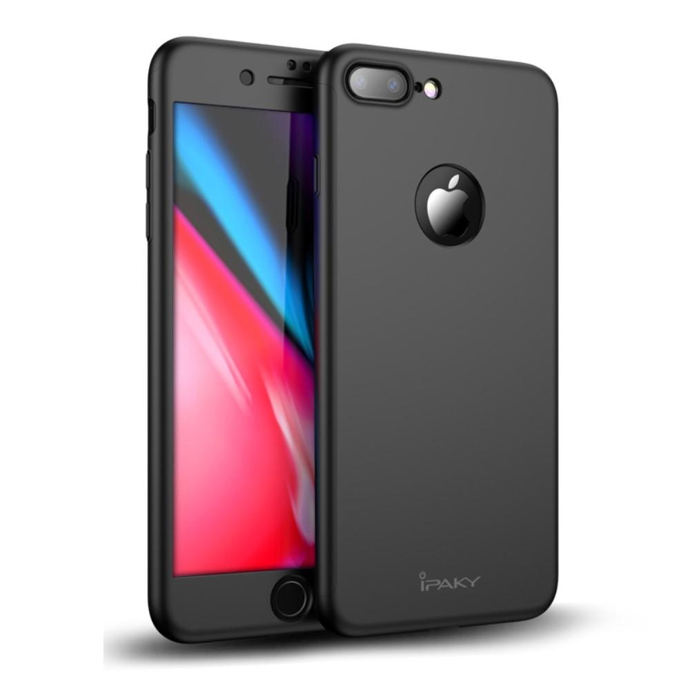 Full Protection Case iPhone 8 Plus Zwart