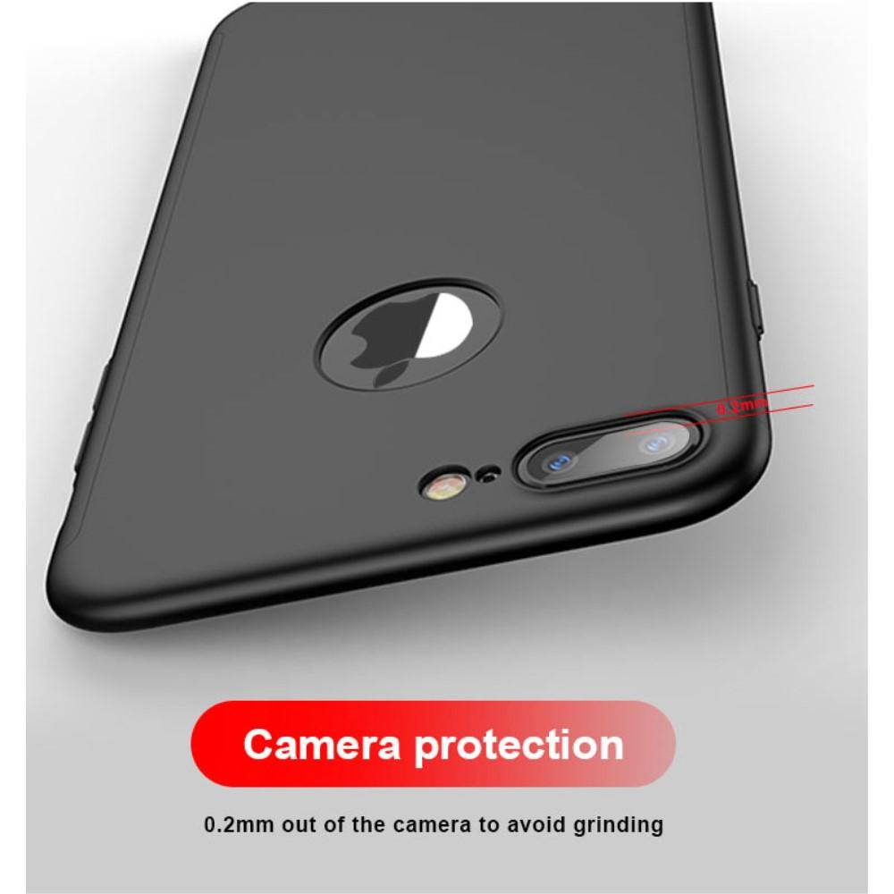 Full Protection Case iPhone 8 Plus Zwart