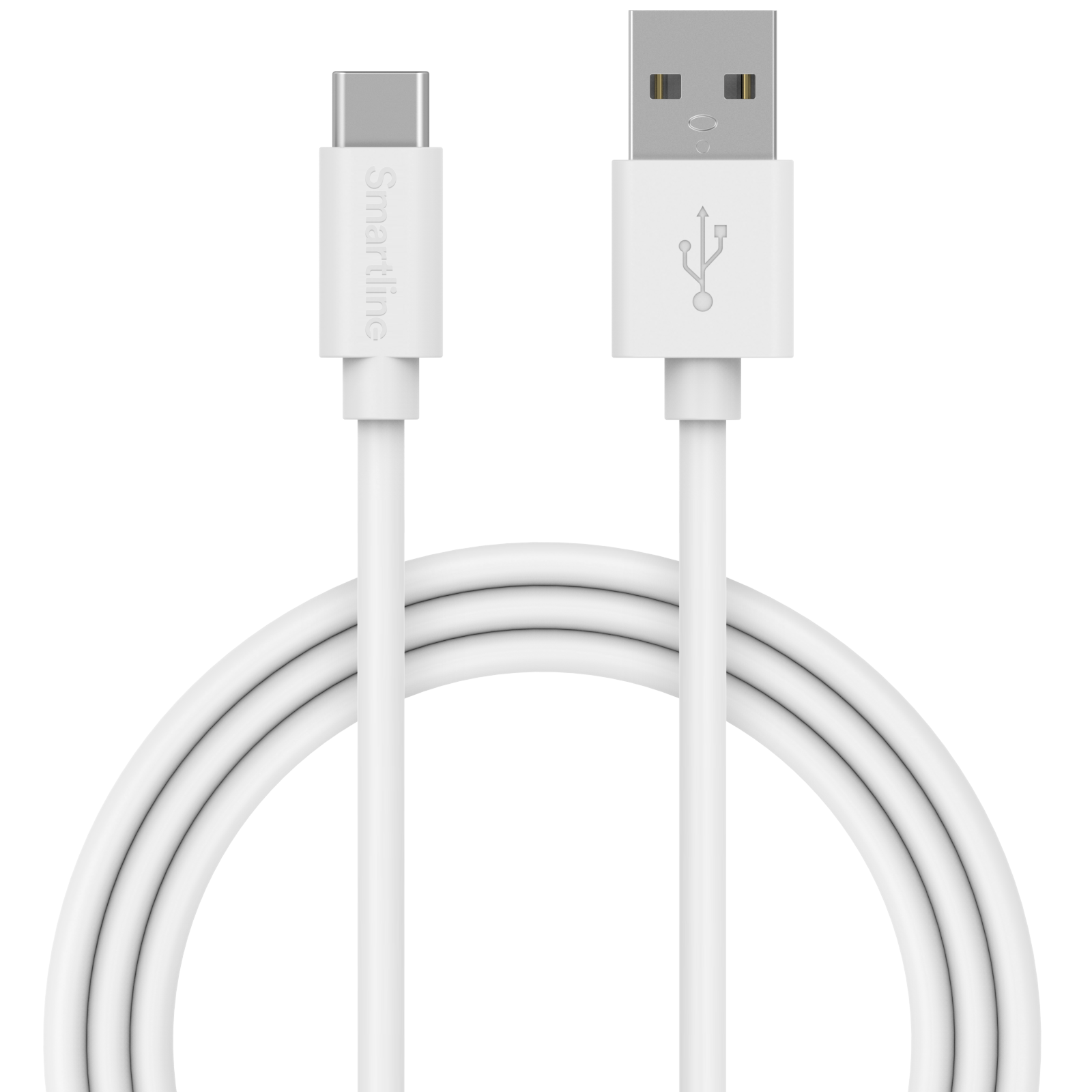 USB-kabel USB-C 3m Wit