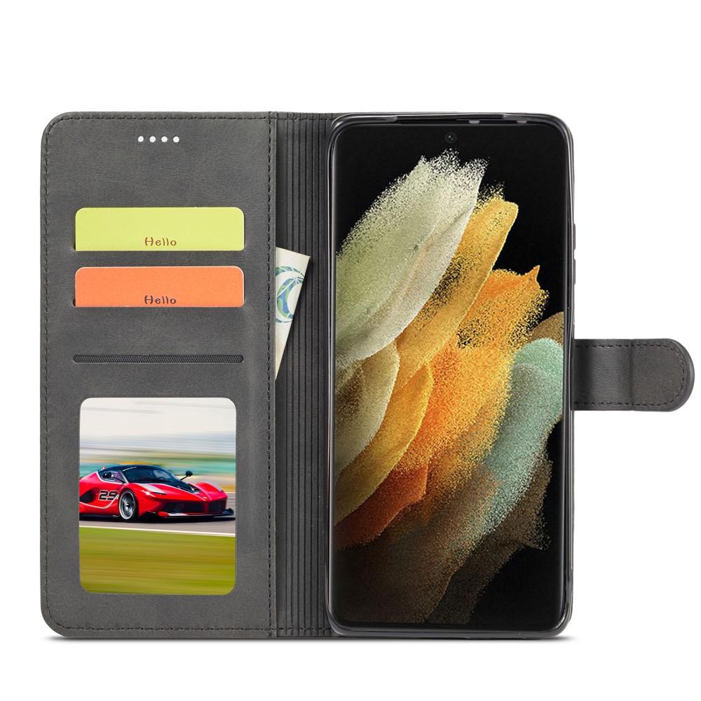 Bookcover hoesje Samsung Galaxy S21 Ultra Zwart