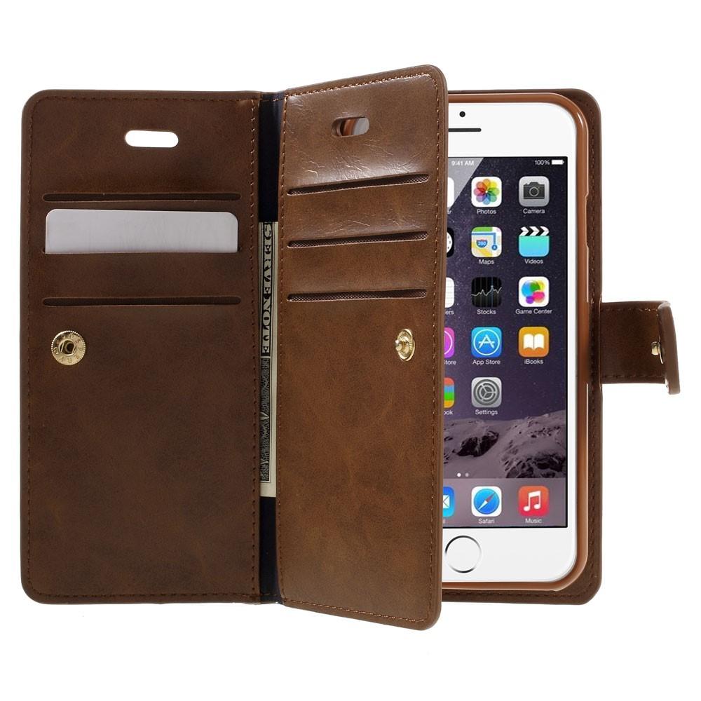 Mansoor Wallet Diary Case iPhone 7/8/SE Bruin