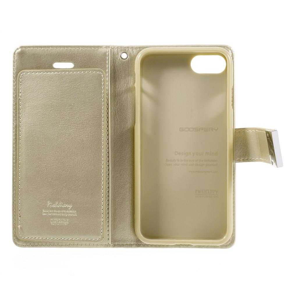 Rich Diary Case iPhone 7/8/SE Goud