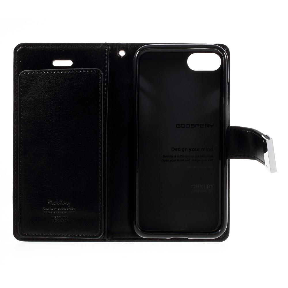 Rich Diary Case iPhone 7/8/SE Zwart