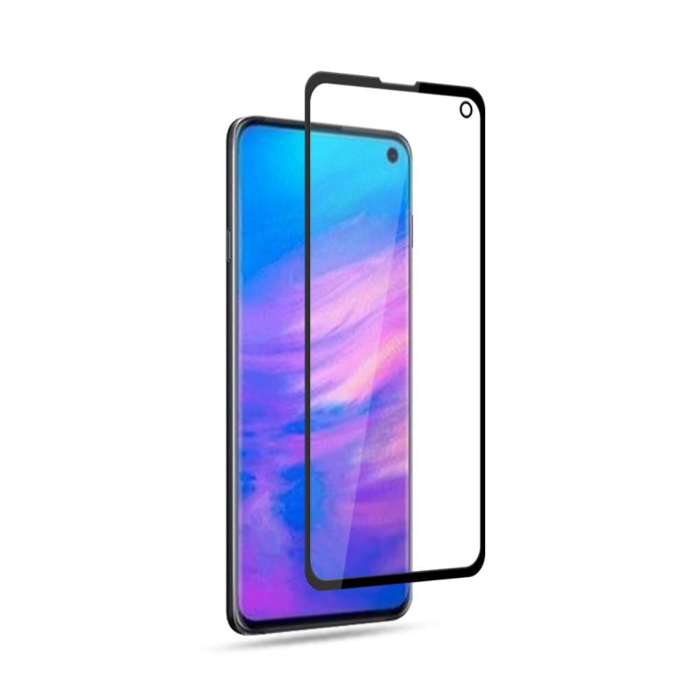 Full-cover Gehard Glas Samsung Galaxy S10e Zwart