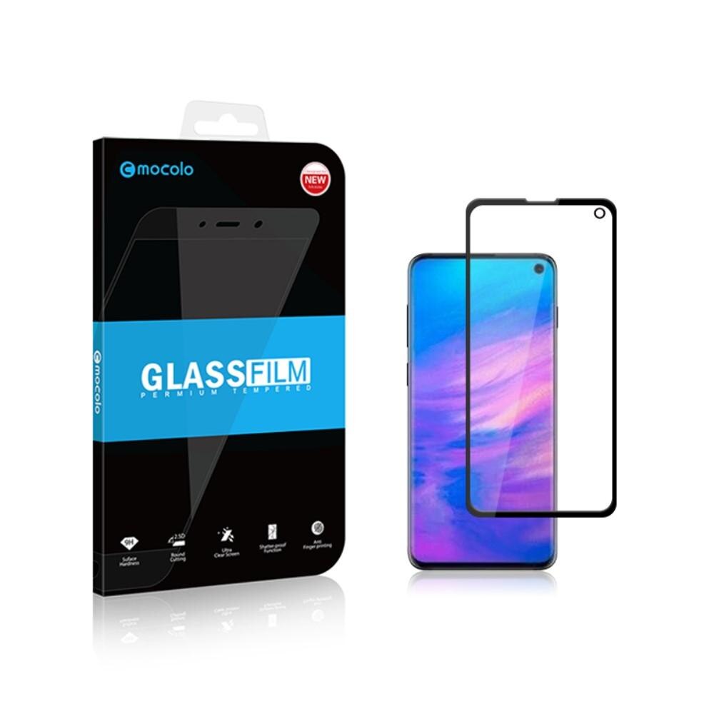 Full-cover Gehard Glas Samsung Galaxy S10e Zwart