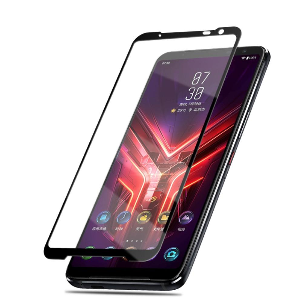 Full-cover Gehard Glas Asus ROG Phone 3 Zwart