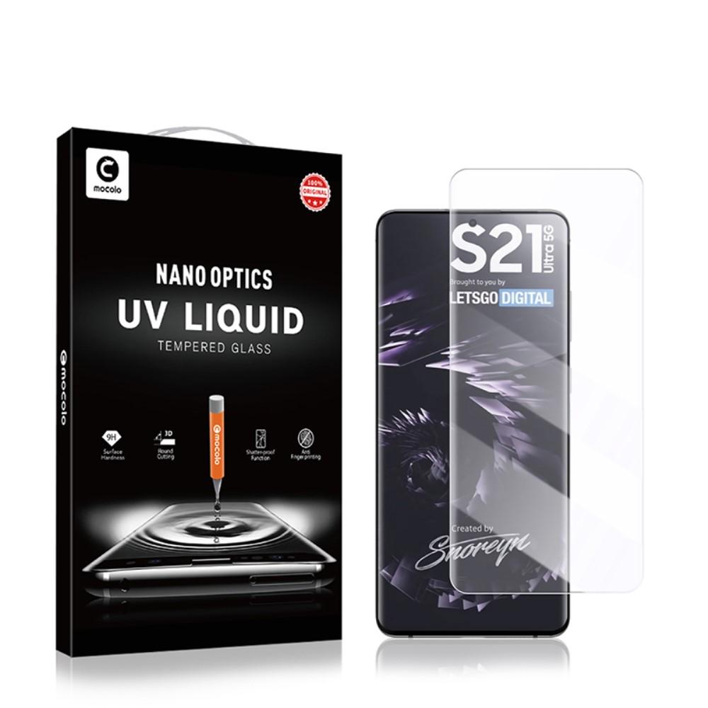 UV Tempered Glass Samsung Galaxy S21 Ultra Clear