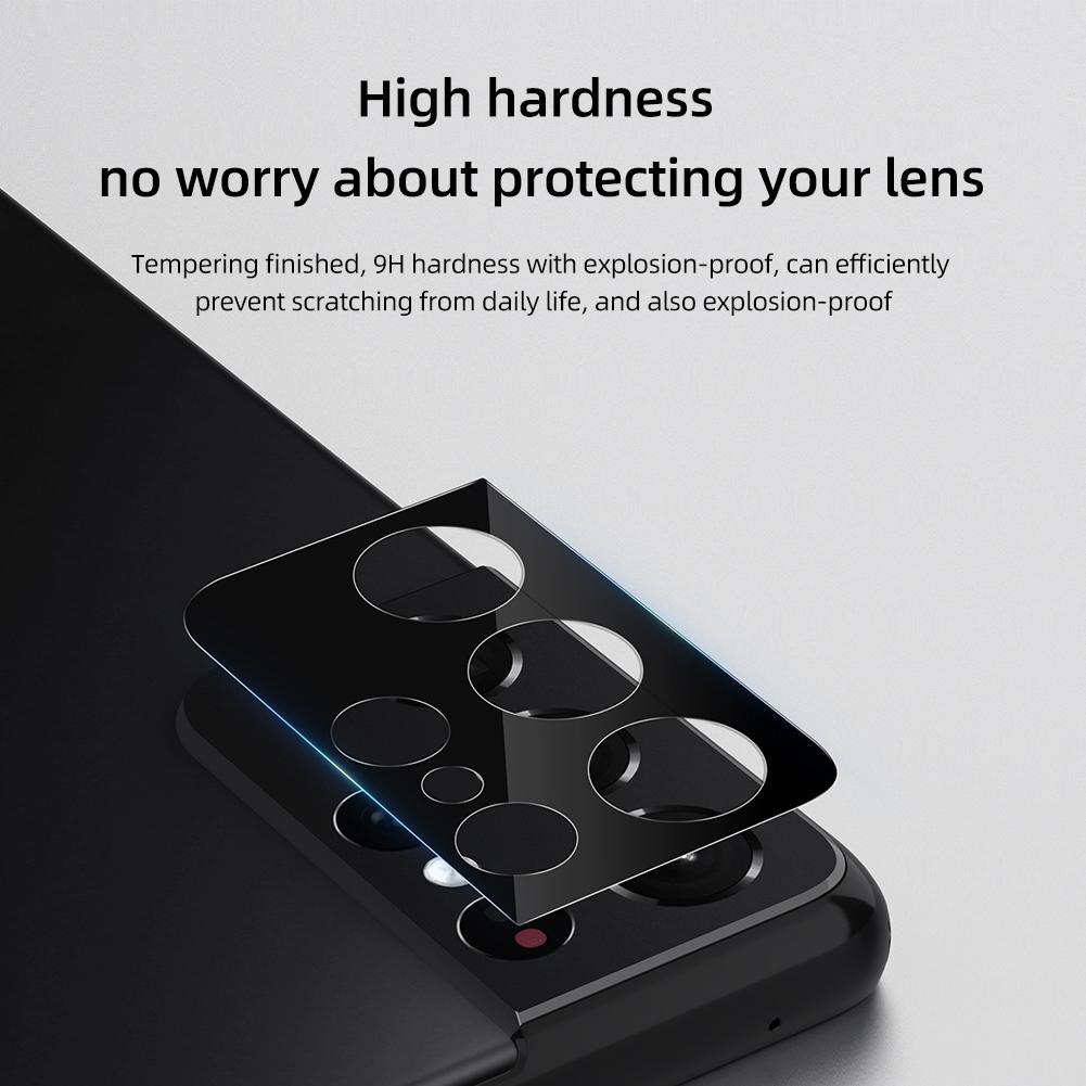 0.22mm Invisifilm Camera Protector (2-pack) Samsung Galaxy S21 Ultra Zwart