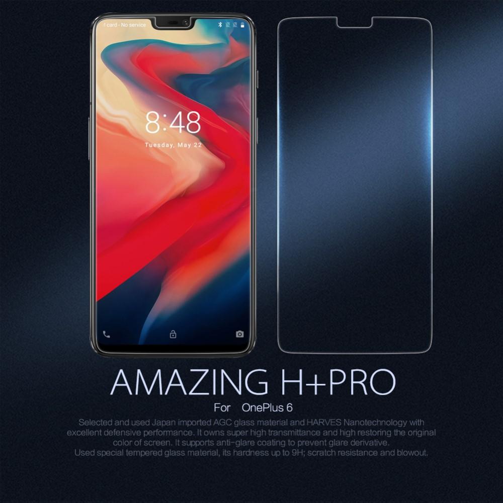 Amazing H+PRO Screenprotector Gehard Glas OnePlus 6