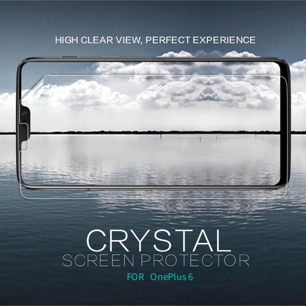 Crystal Clear Screenprotector OnePlus 6