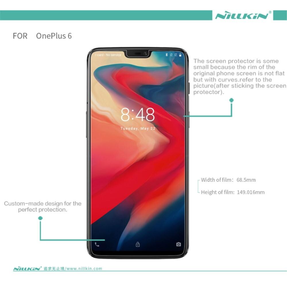 Crystal Clear Screenprotector OnePlus 6