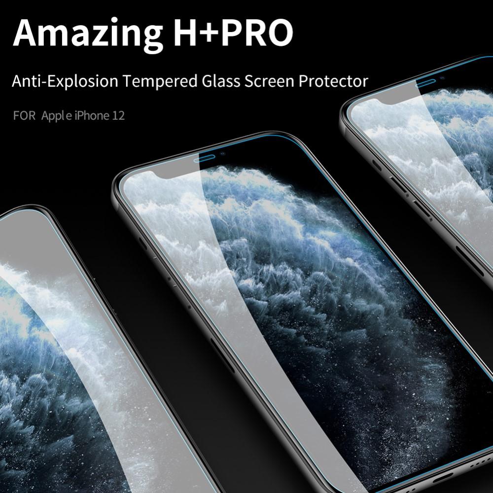 Amazing H+PRO Screenprotector Gehard Glas iPhone 12 Mini