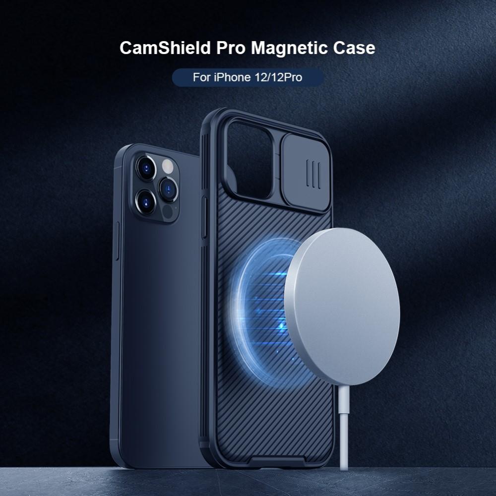 CamShield Magnetic Skal iPhone 12/12 Pro Zwart