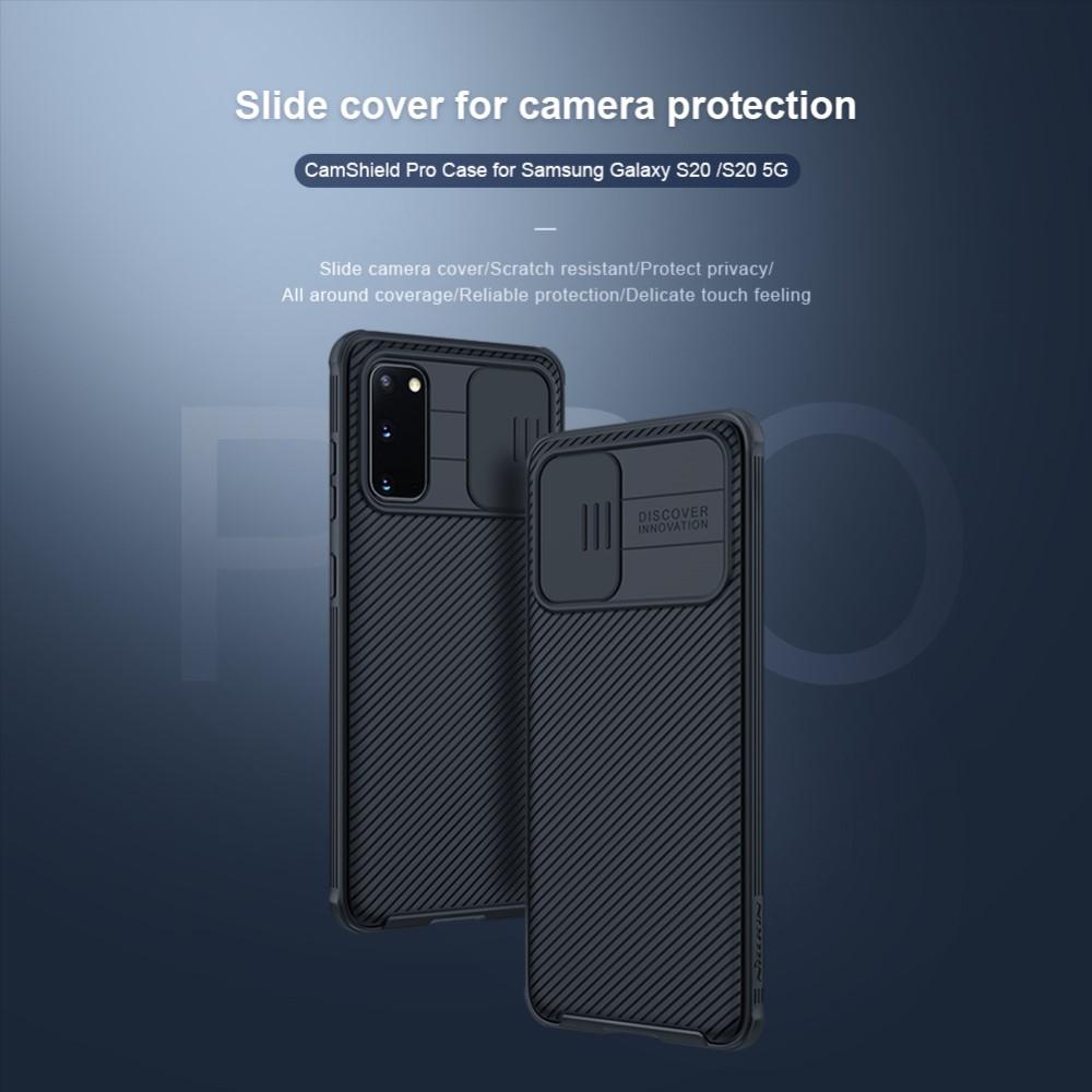 CamShield Case Samsung Galaxy S20 Zwart