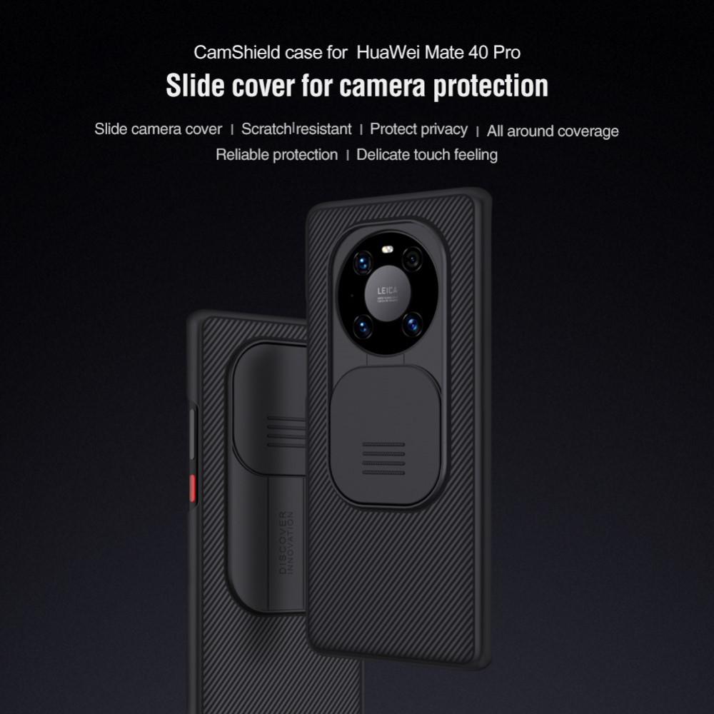 CamShield Case Huawei Mate 40 Pro Zwart