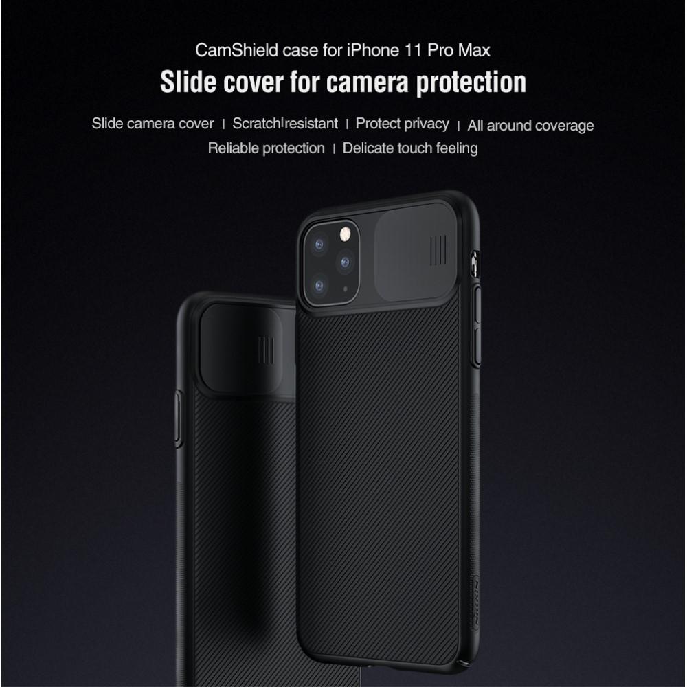 CamShield Case iPhone 11 Pro Max Zwart