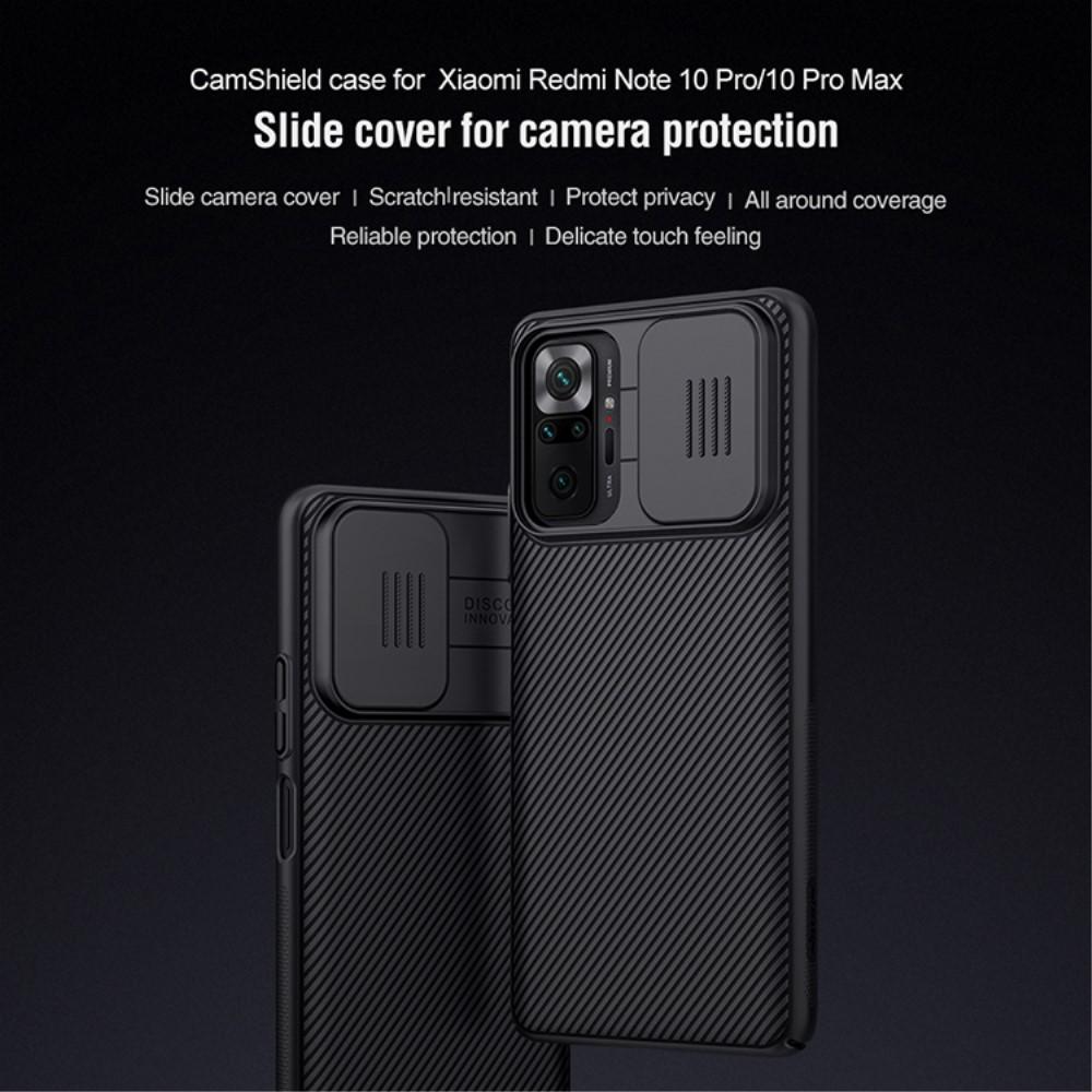 CamShield Case Xiaomi Redmi Note 10 Pro/Redmi Note 10 Pro Max Zwart