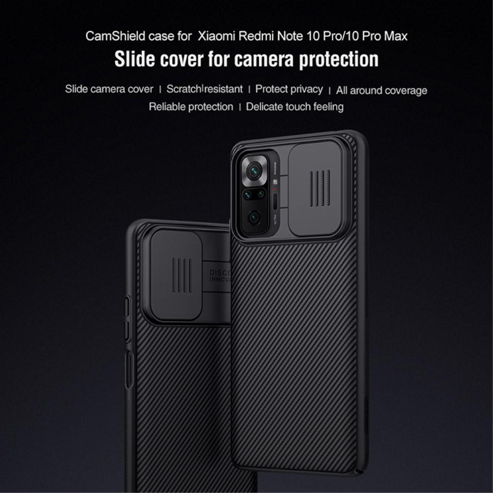 CamShield Case Xiaomi Redmi Note 10 Pro Max Zwart