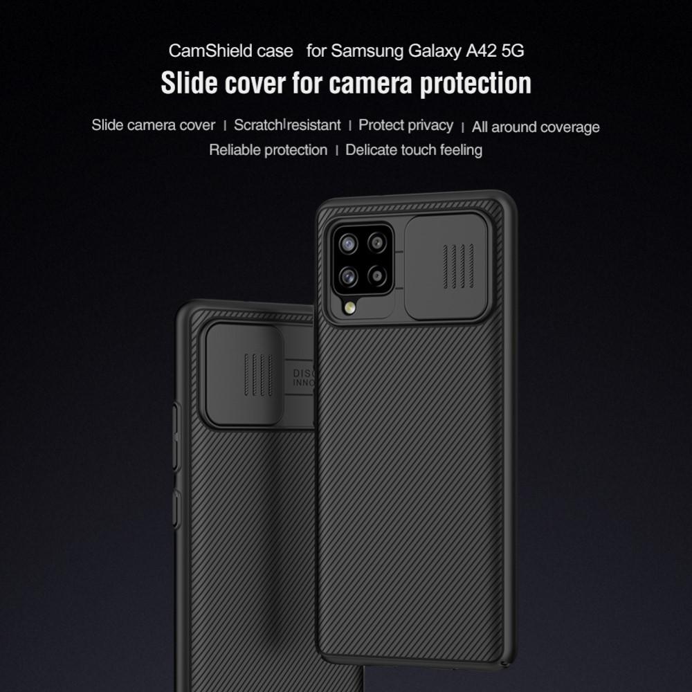 CamShield Case Samsung Galaxy A42 Zwart