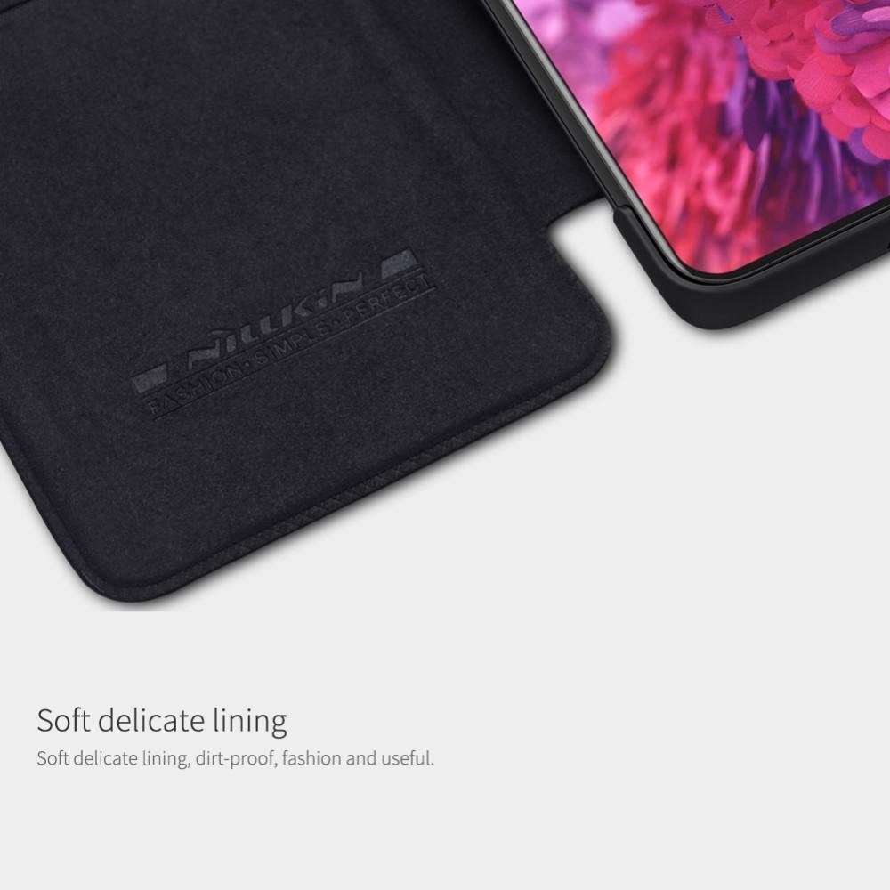 Qin Series Lederen hoesje Samsung Galaxy S21 Ultra Zwart