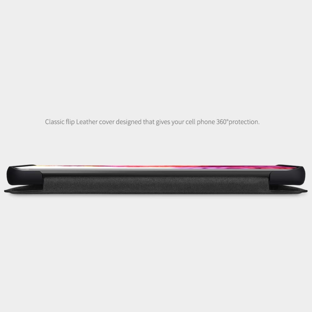 Qin Series Lederen hoesje Samsung Galaxy S21 Ultra Zwart