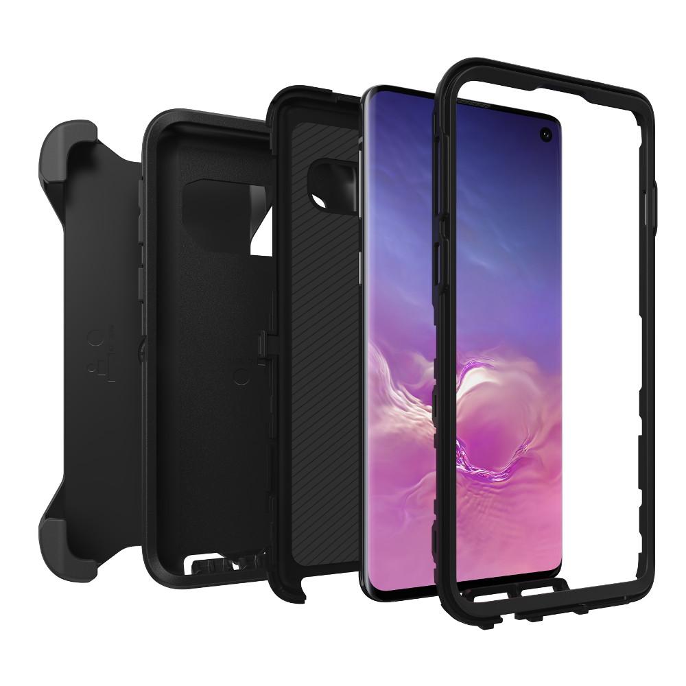 Defender Case Samsung Galaxy S10 Zwart