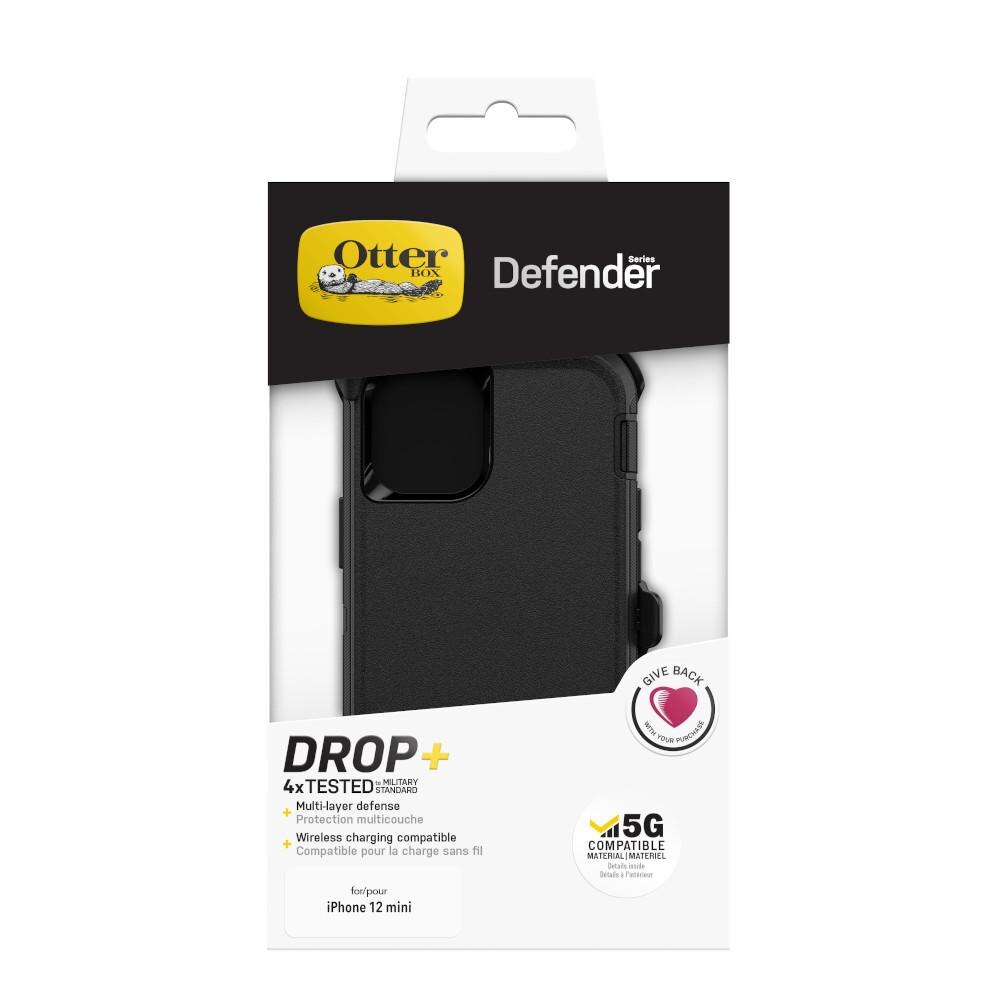 Defender Case iPhone 12 Mini Zwart