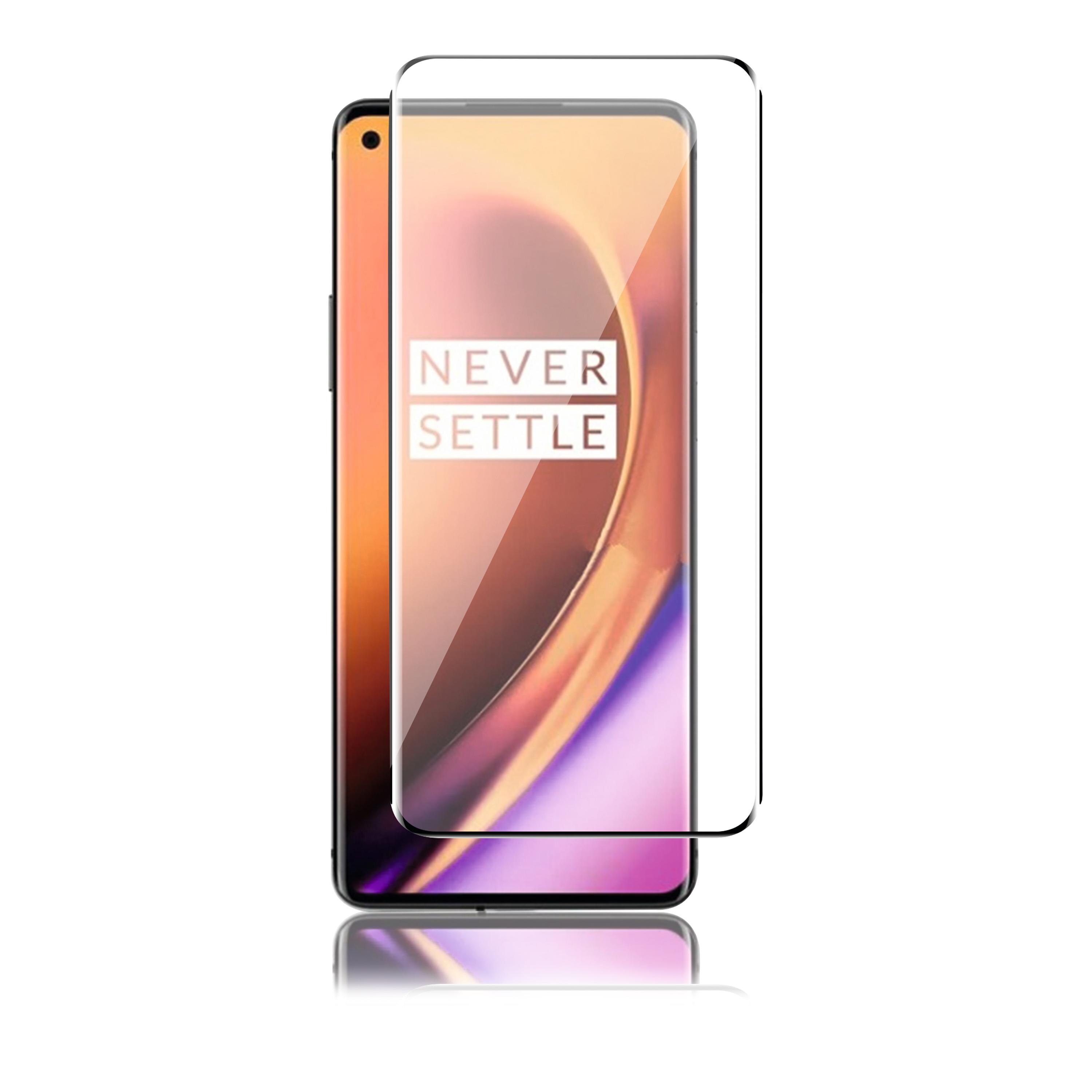 Curved Glass OnePlus 8 Pro Zwart