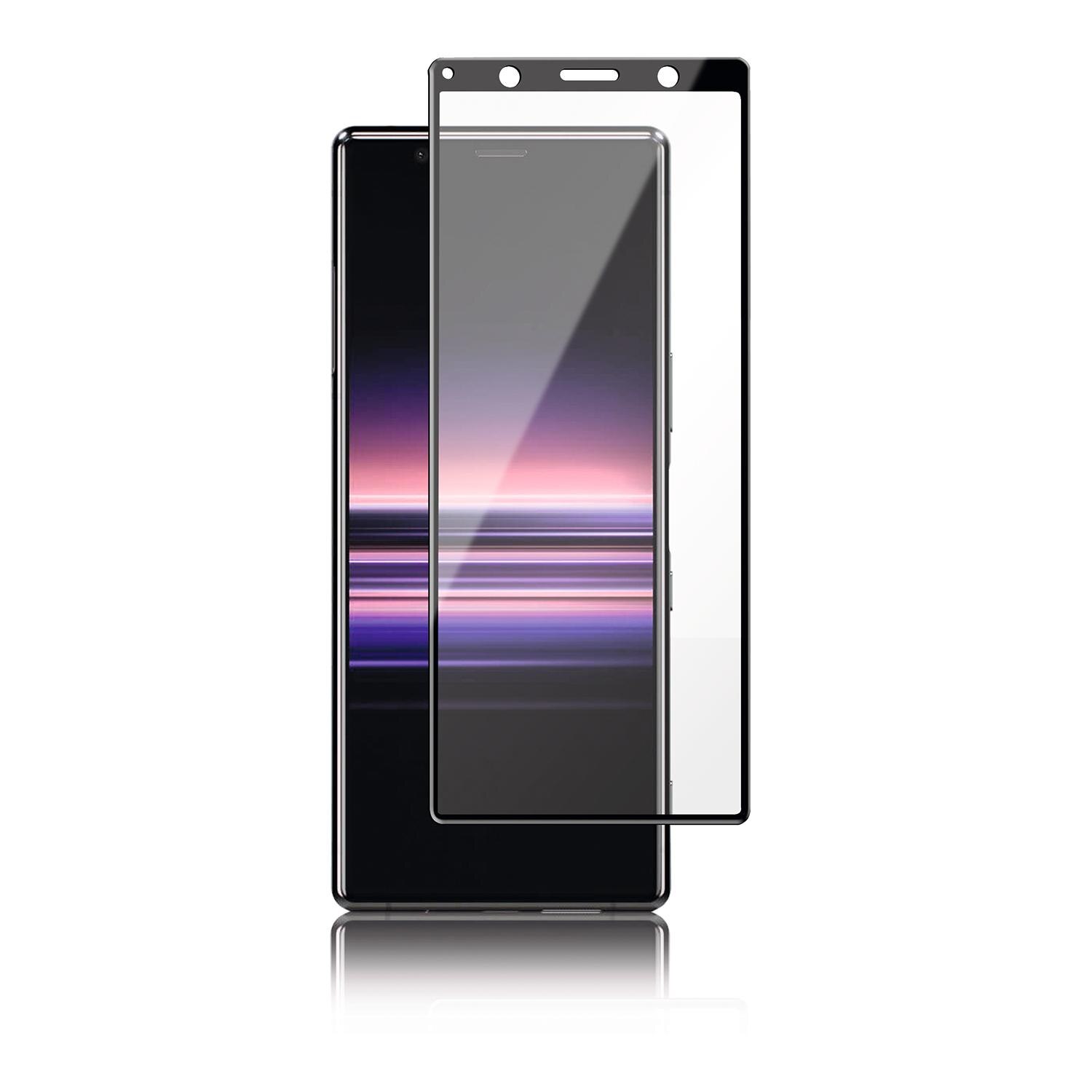 Curved Glass Sony Xperia 5 Zwart