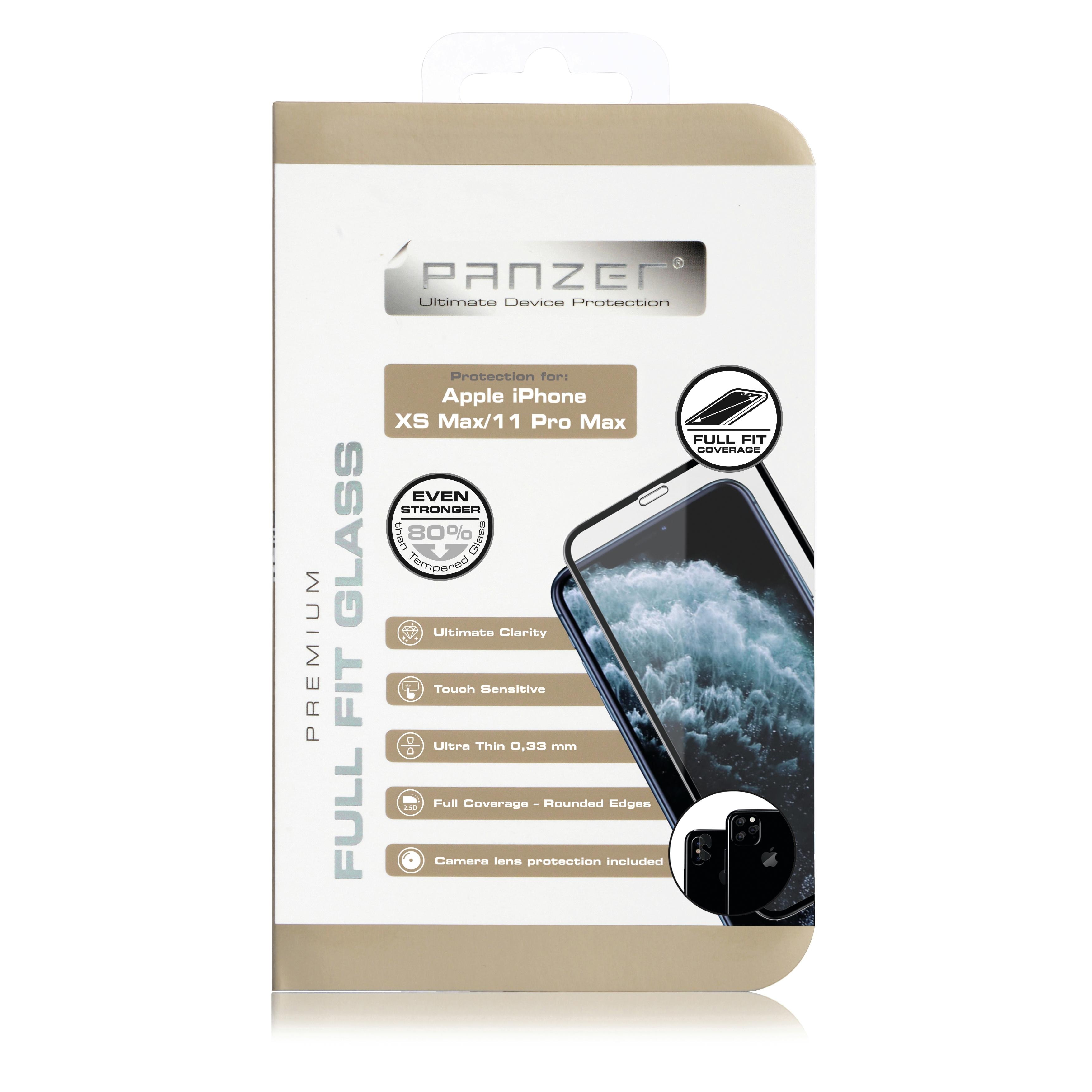 Full-Fit Glass iPhone XS Max/11 Pro Max Zwart