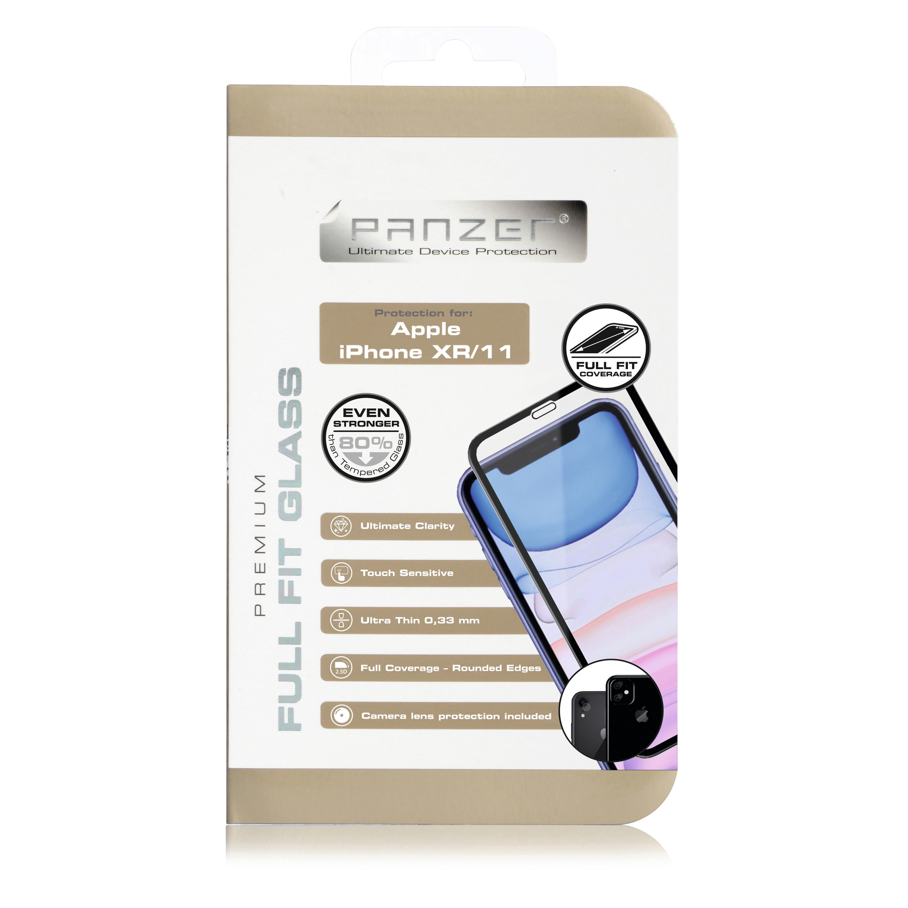 Full-Fit Glass iPhone 11/XR Zwart