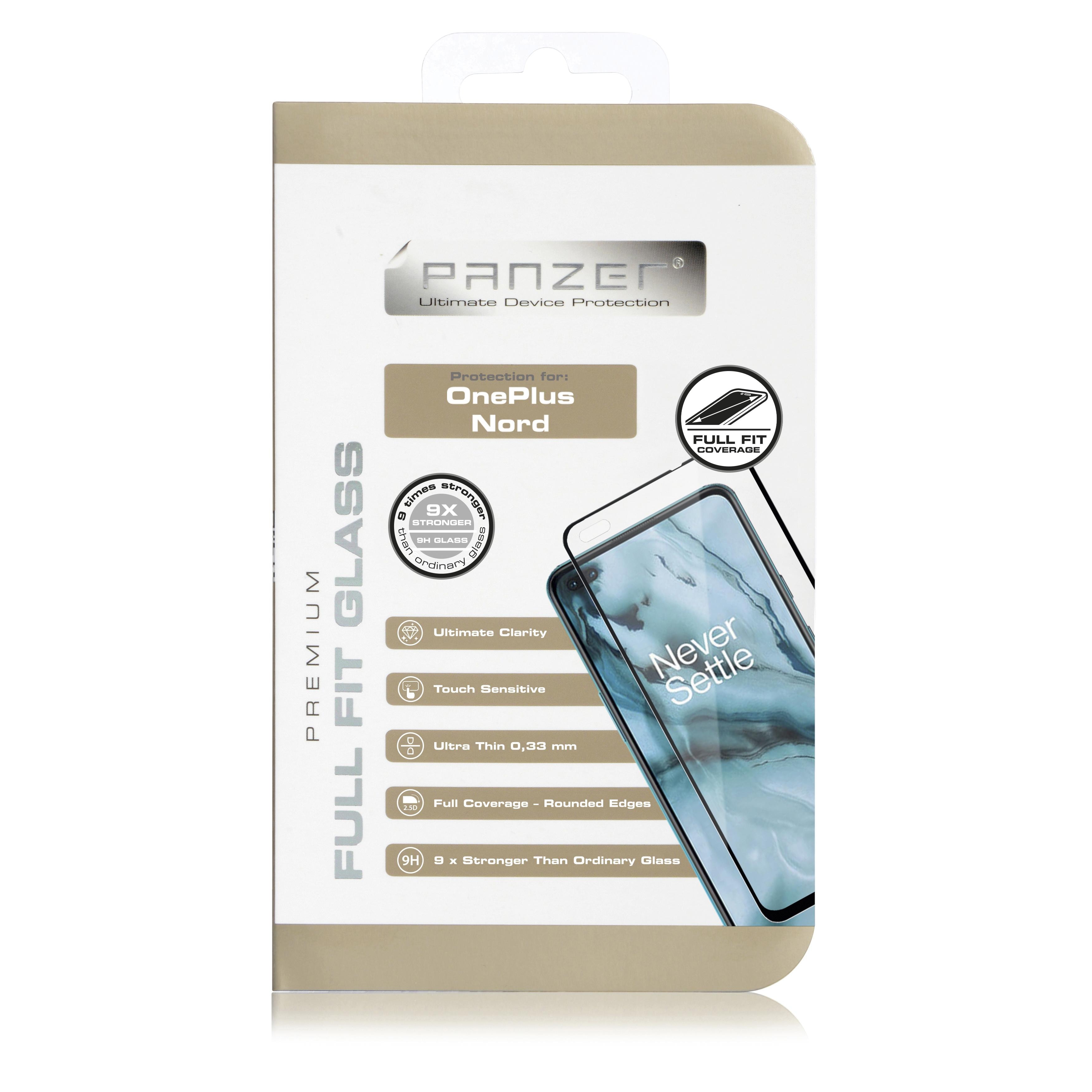 Full-Fit Glass OnePlus Nord Zwart