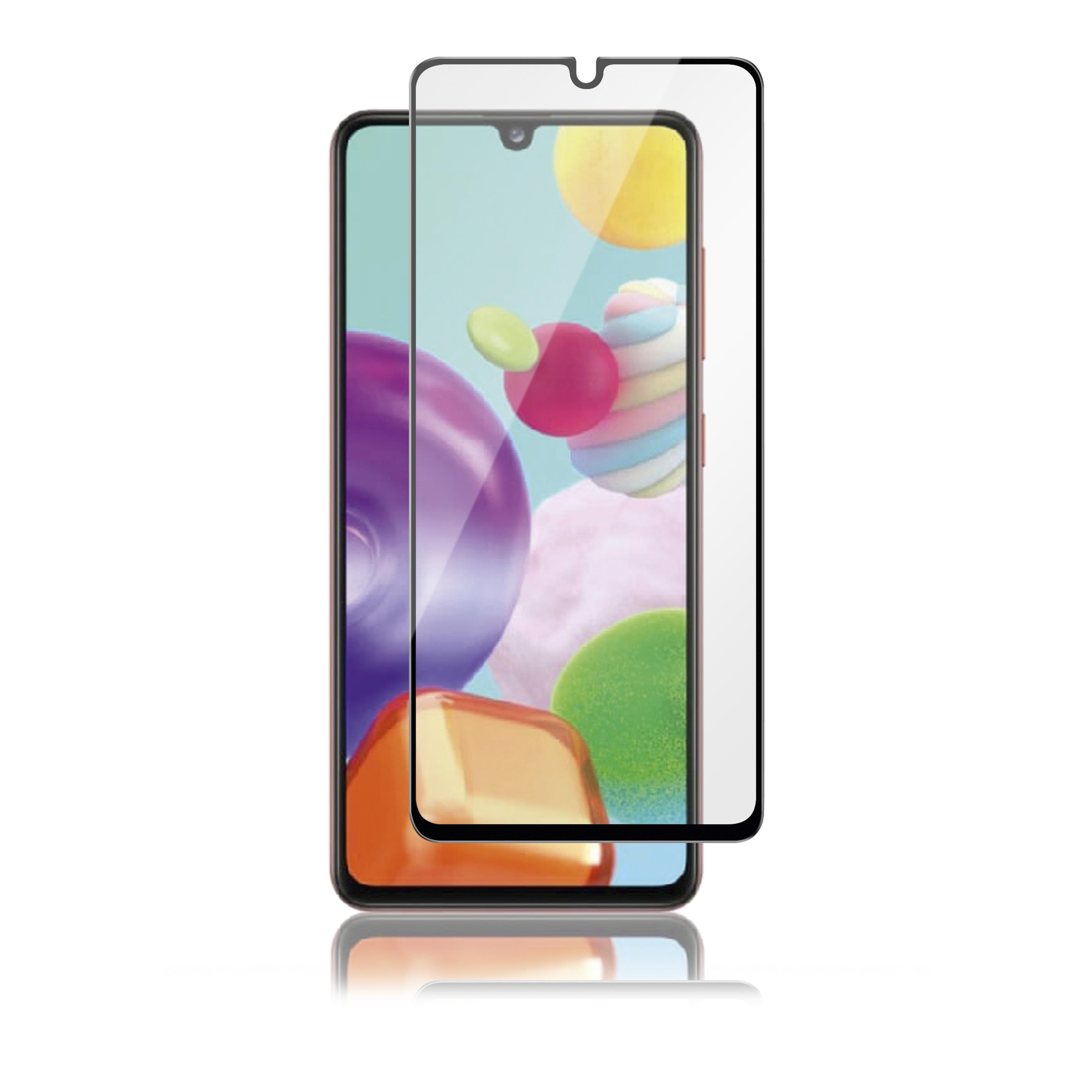 Full-Fit Glass Samsung Galaxy A42 Zwart