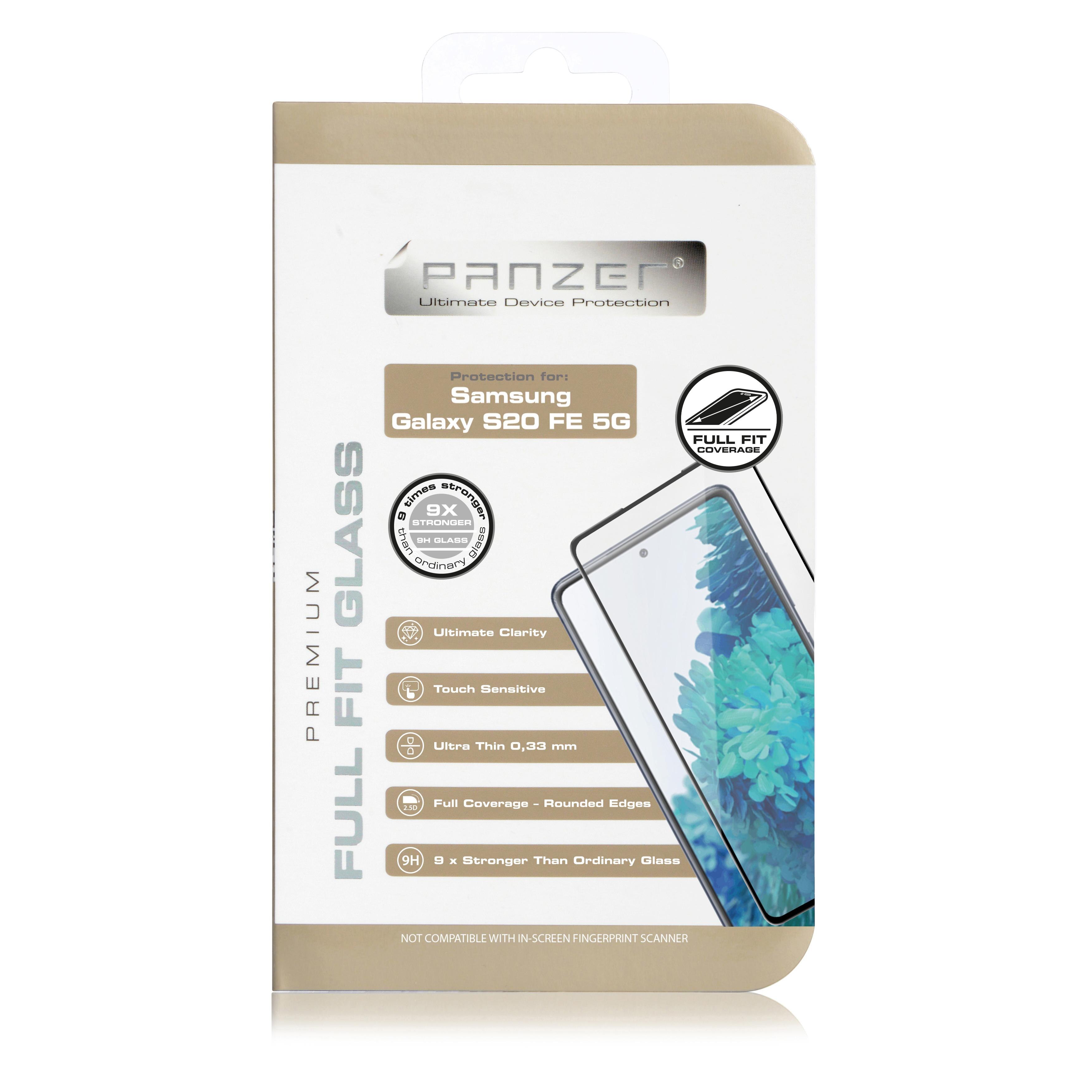 Full-Fit Glass Samsung Galaxy S20 FE Zwart