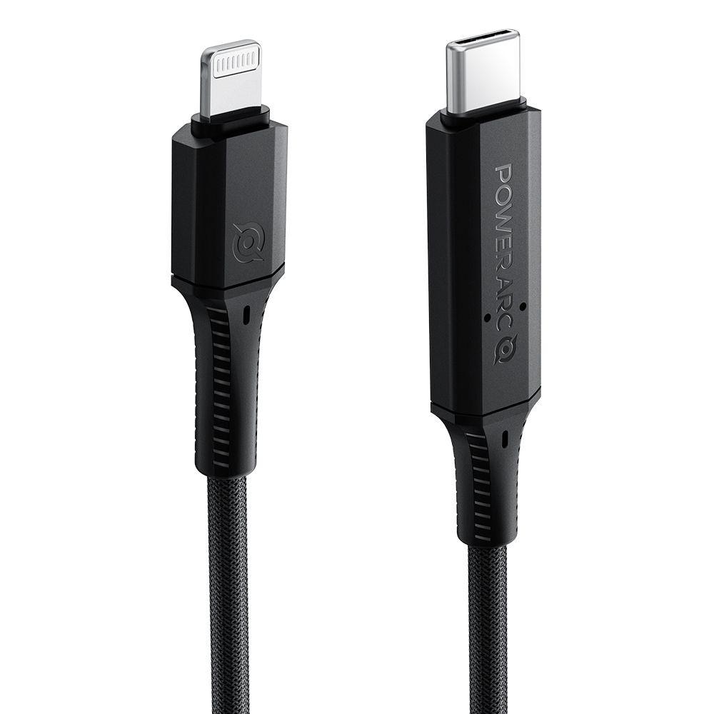 ArcWire USB-C to Lightning Cable (PB1901) Zwart