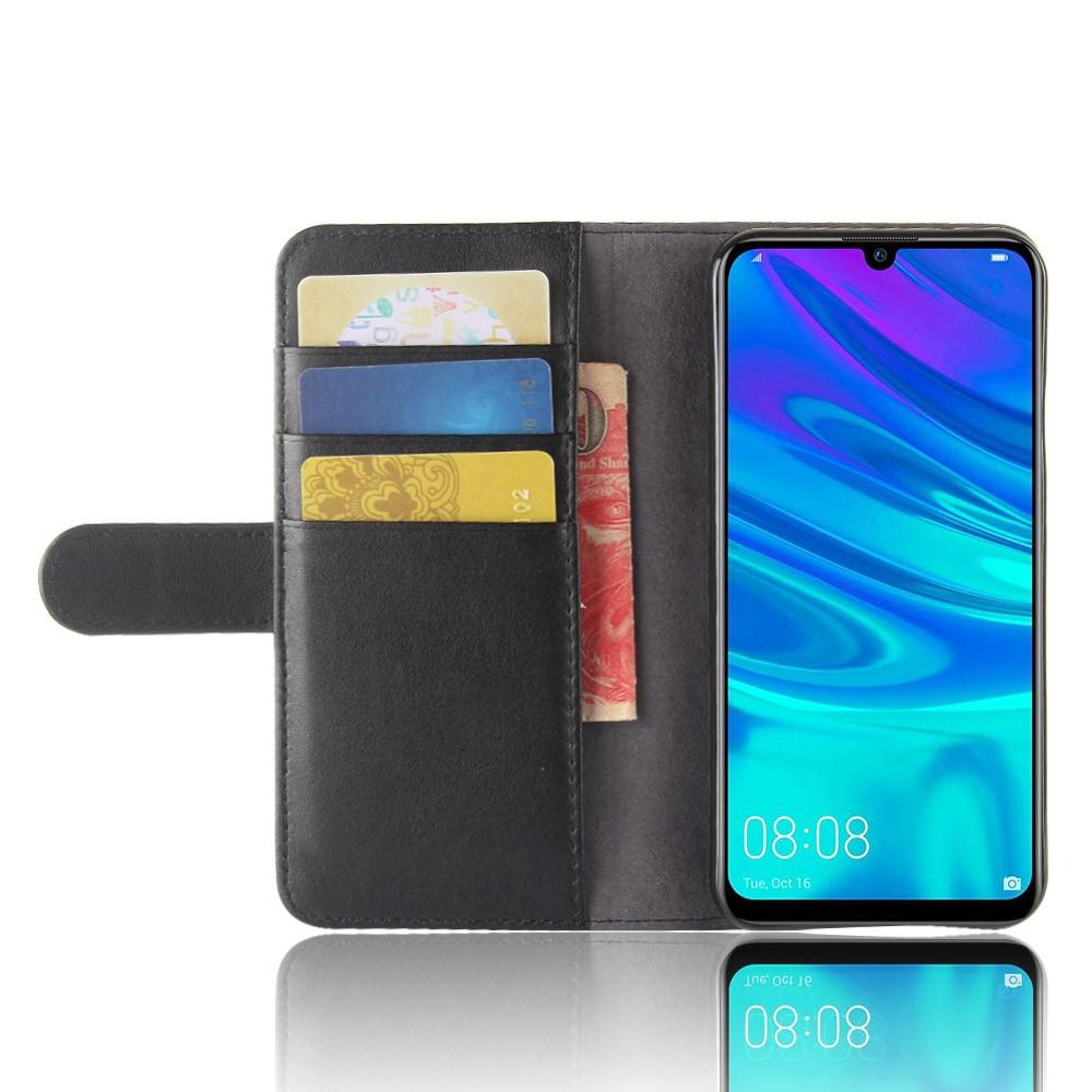 Huawei P30 Lite Echt lederen hoesje Zwart