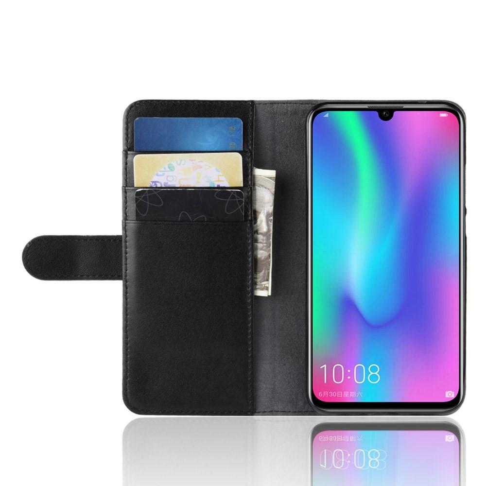 Huawei P Smart 2019 Echt lederen hoesje Zwart