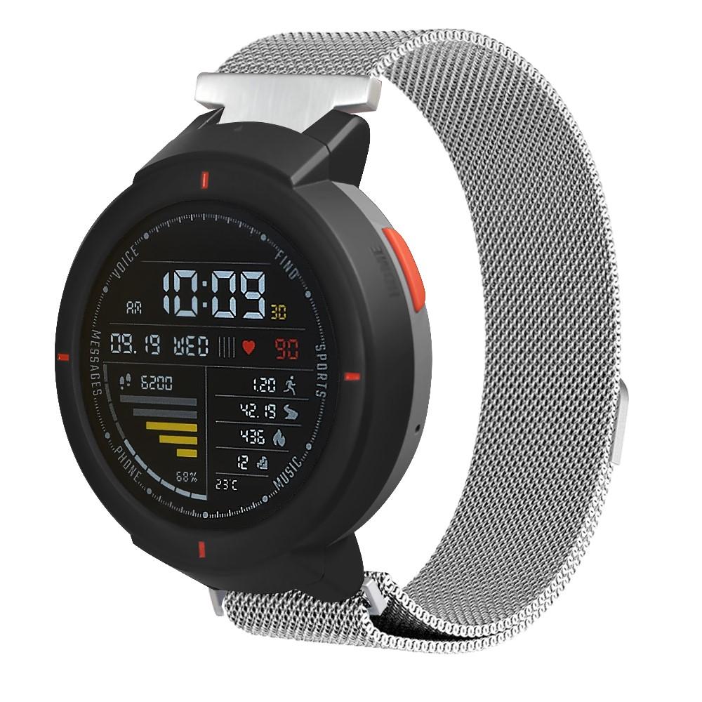 Xiaomi Amazfit Verge Milanese bandje Zilver