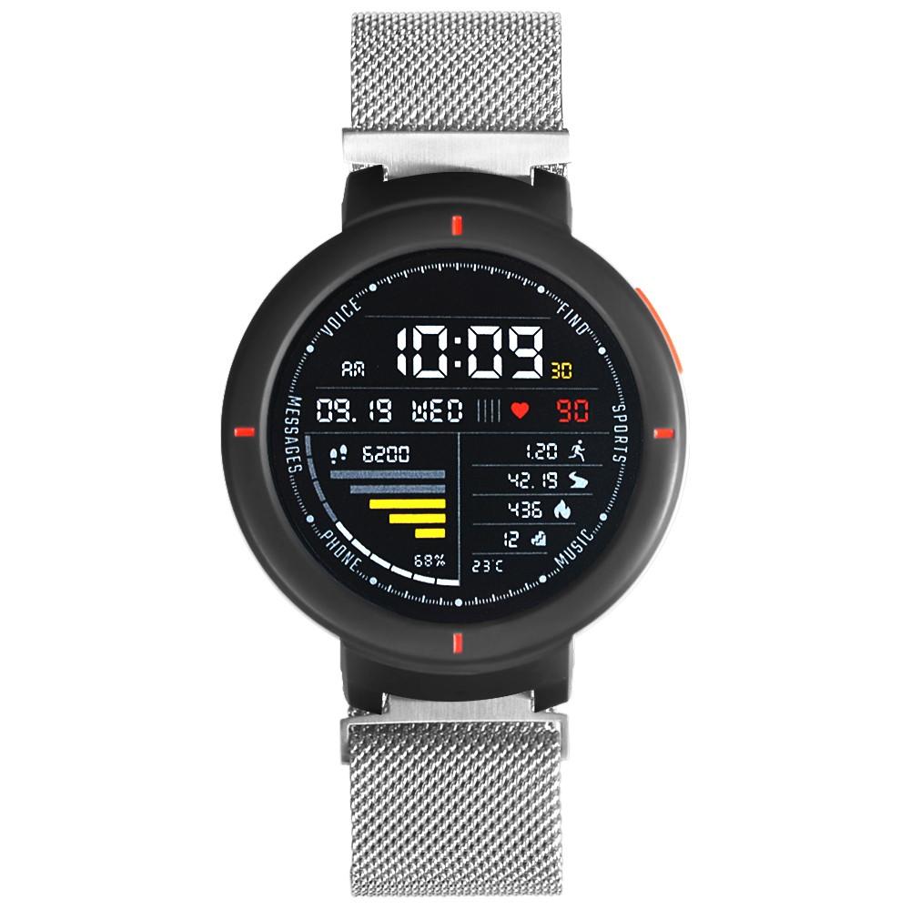 Xiaomi Amazfit Verge Milanese bandje Zilver