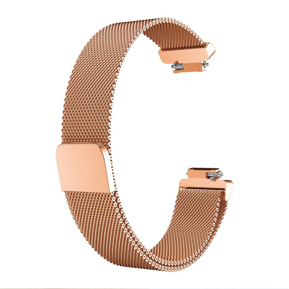 Fitbit Inspire/Inspire 2 Milanese bandje Rosé goud