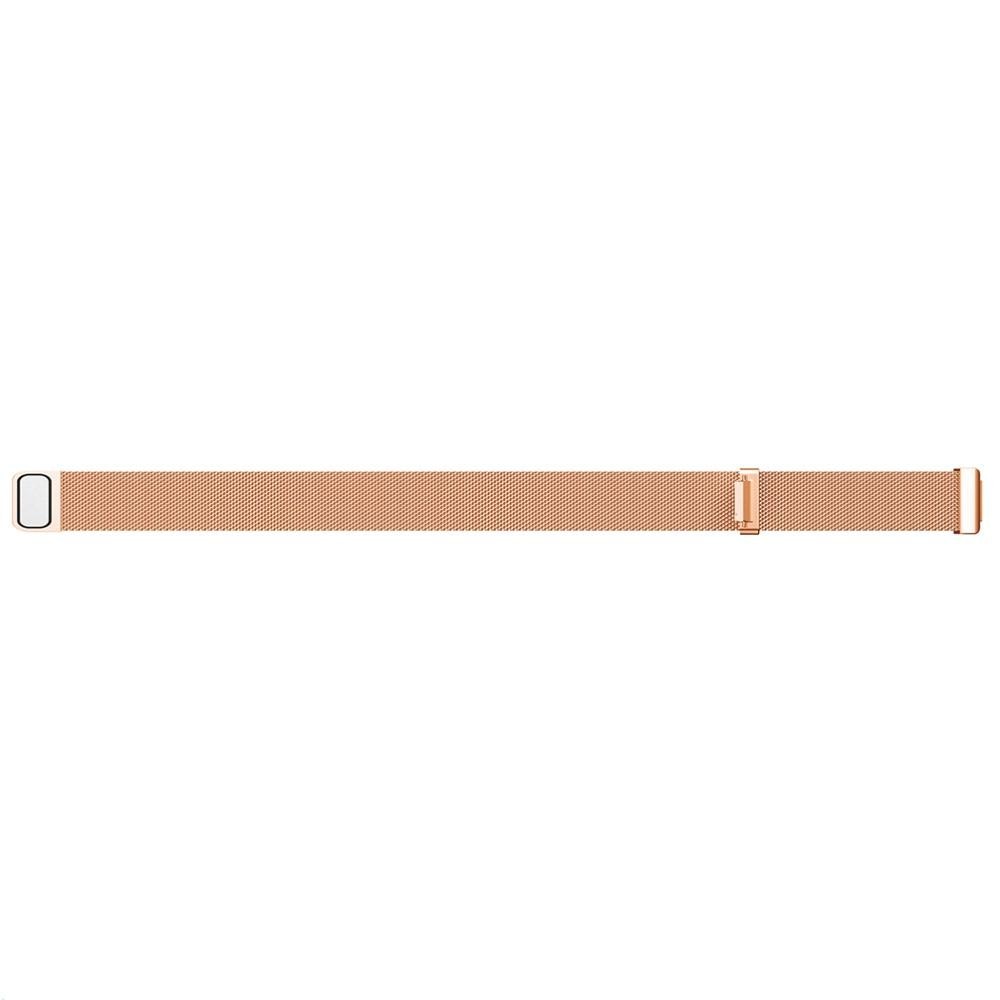 Fitbit Inspire/Inspire HR/Inspire 2 Milanese bandje Rosé goud