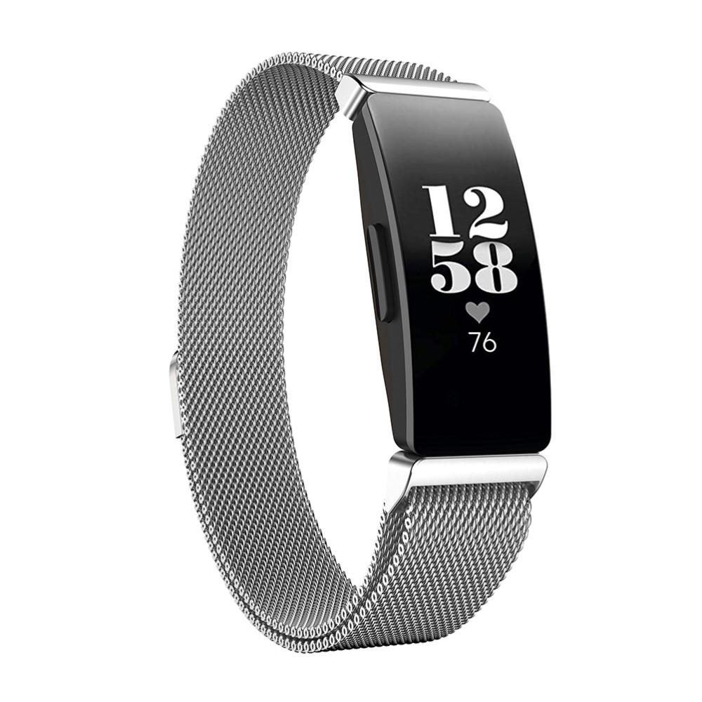 Fitbit Inspire/Inspire 2 Milanese bandje Zilver