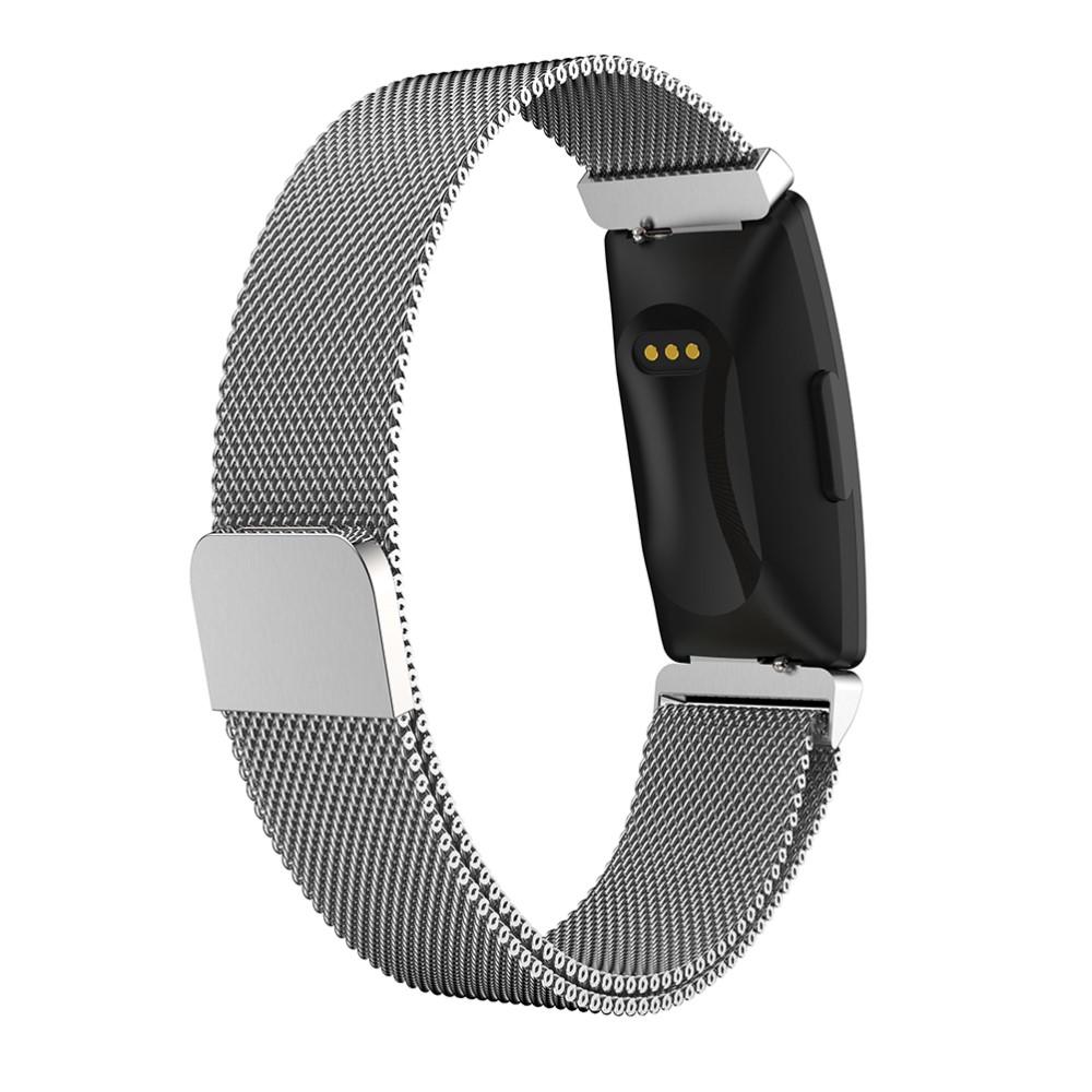 Fitbit Inspire/Inspire HR/Inspire 2 Milanese bandje Zilver